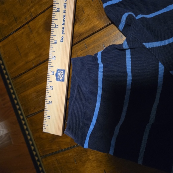 POLO RALPH LAUREN Men’s BLUE POLO SHIRT SIZE L, Nice Looking! Classic and Classy - Picture 8 of 9